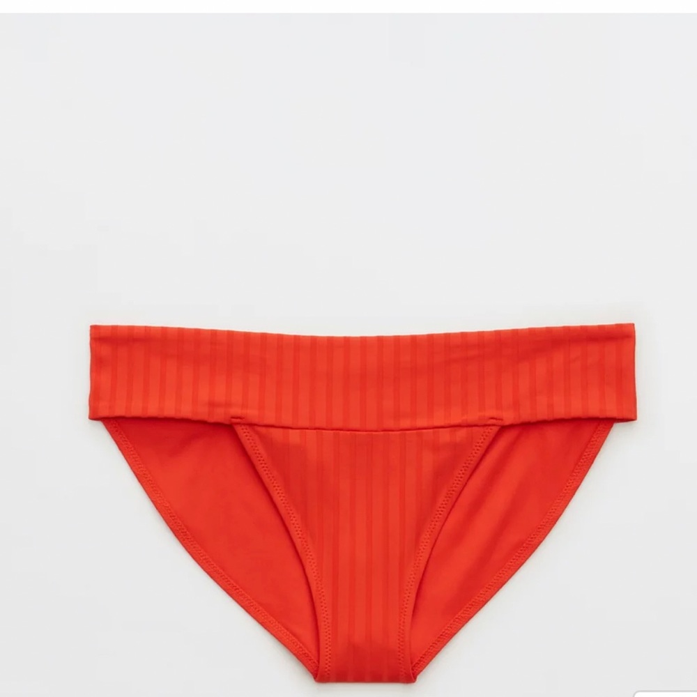 NWT AERI Cherry Ribbed Bikini set